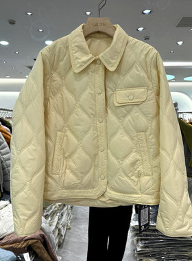 朵袖6610小清新泡芙棉衣外套