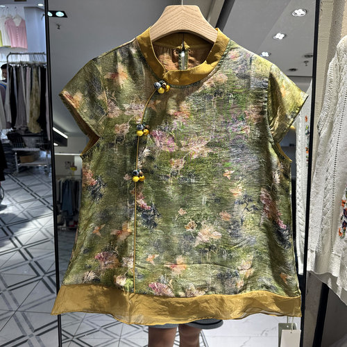 艾嫚伊A28677新中式衬衫