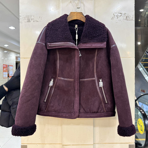 林依橱LYC25B077加厚皮毛一体