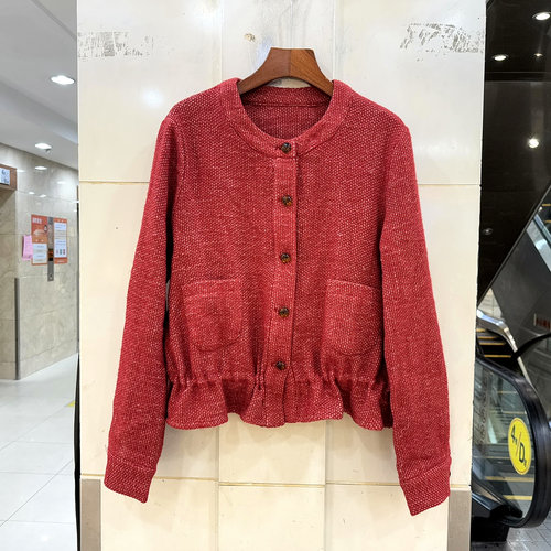 F7673羊毛轻奢短外套