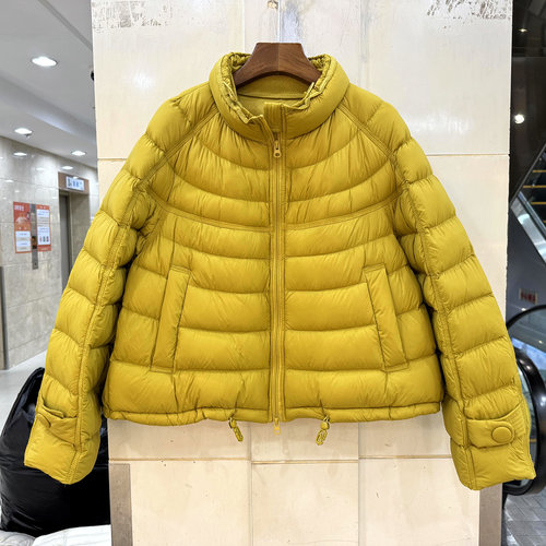 6688休闲A字短装羽绒服外套