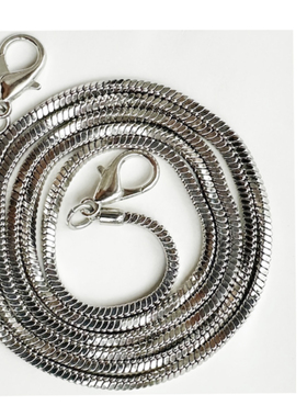 包包配件链条原创可拆卸镀金金属肩带方形蛇链