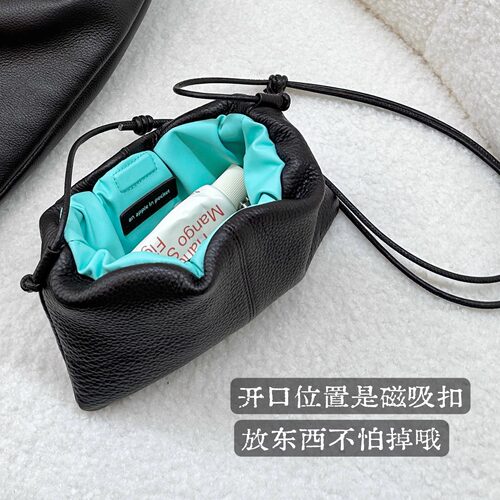 牛皮百搭手机包收纳包女款