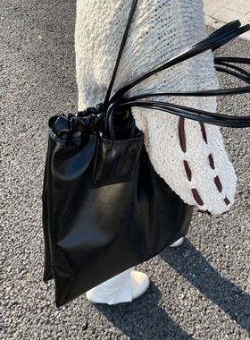 chaos monster小众原创包包  简约休闲超大容量子母包单肩包女