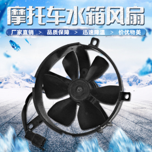ZZR250 水箱风扇 适用川崎宝马 ZXR 大红袍 刺激 400 ZRX 盗匪250