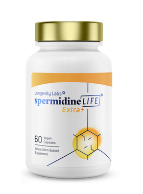 Longevity Labs-精胺LIFE® Extra富含精胺和锌促进细胞更新 胶囊