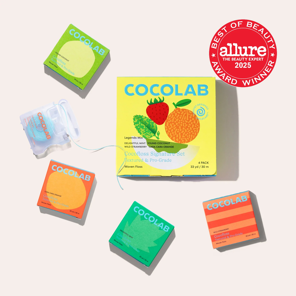 Cocolab-多种口味适合成人儿童环保安全牙医设计口腔护理牙线合集