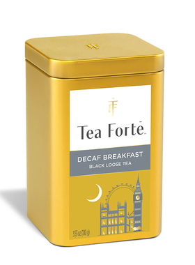Tea Forte-锡兰红茶DECAF BREAKFAST葡萄干李子香味罐装茶叶100g