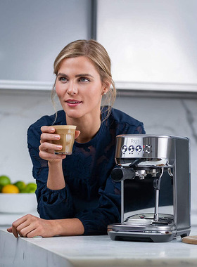 Sage-欧版铂富 BES500 紧凑型小型奶泡温度调节意式浓缩咖啡机