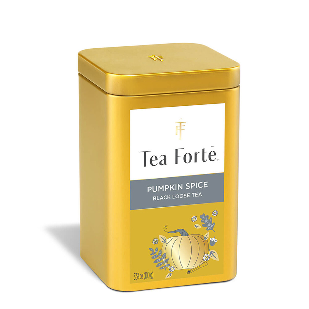 Tea Forte-南瓜香料红茶将秋日的喜悦带入你的每一天罐装茶叶100g
