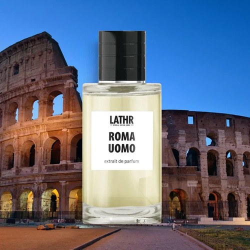 Lathr-Roma Uomo Cologne紫罗兰鼠尾草生姜烟熏辛香 男士古龙香水