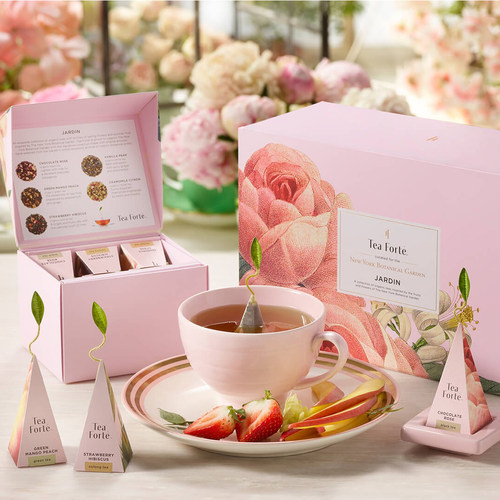 花园金字塔陶瓷礼盒茶包