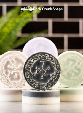 Rock Creek Soaps-天然植物精油丝瓜络去角质清洁嫩肤香皂沐浴皂