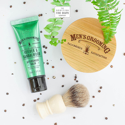 香根草檀香舒缓保湿男士须后膏