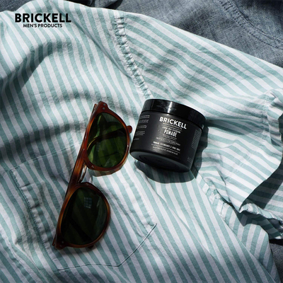 Brickell-Classic哑光质感柔韧定型抚平毛躁 强效造型头发蜡 59ml