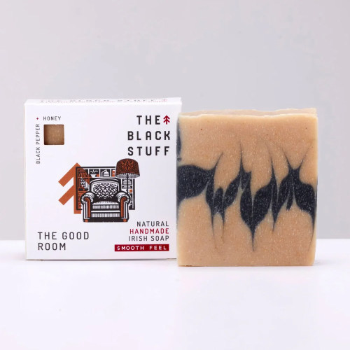 The Black Stuff-THE GOOD ROOM皮革烈酒雪松木橙子佛手柑 沐浴皂