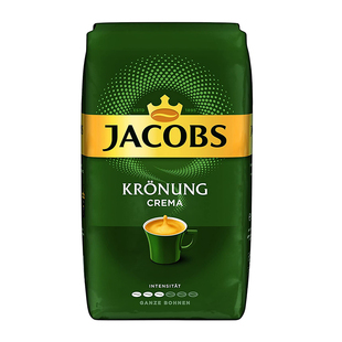 Jacobs Coffee-德国雅各布斯意式浓缩中深度烘焙纯黑咖啡豆1000g