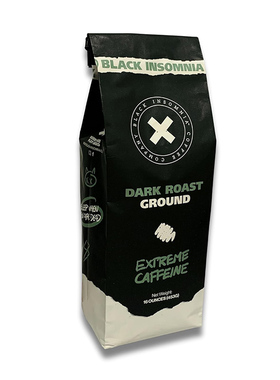 Black Insomnia-黑色失眠世界强劲浓烈深度高含量咖啡因熬夜咖啡