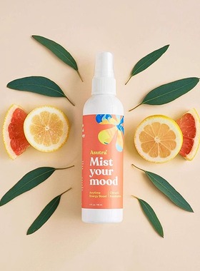 Asutra-能量提升 柑橘桉树精油 身体皮肤芳香疗法香薰喷雾 118ml