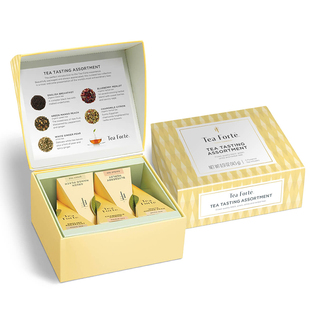 Tea Forte-经典拼配青芒果桃子白姜梨蓝莓梅洛洋甘菊柠檬茶叶礼盒