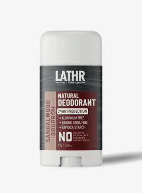 Lathr-Deodorant Sandalwood Bourbon威士忌檀香雪松清新除臭棒