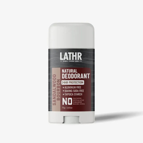 Lathr-Deodorant Sandalwood Bourbon威士忌檀香雪松清新除臭棒