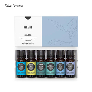 呼吸清爽复方精油礼品套装 Edens Breathe 伊甸园 6X10ml Garden