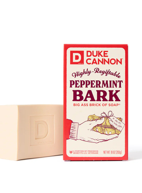 Duke Cannon-Peppermint Bark薄荷树皮烟熏香草琥珀男士沐浴香皂