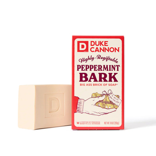 Duke Cannon-Peppermint Bark薄荷树皮烟熏香草琥珀男士沐浴香皂