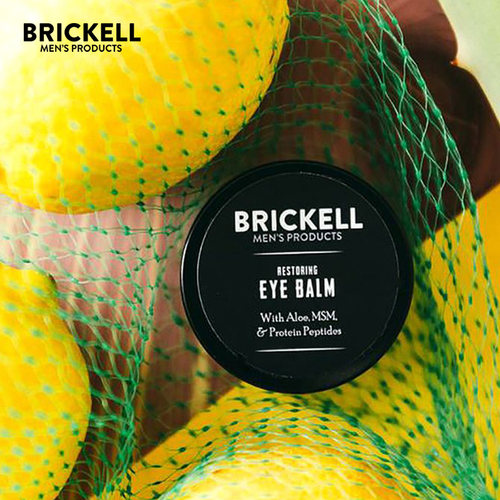 Brickell-Restoring Eye Balm修护保湿紧实男士无香眼霜 15ml