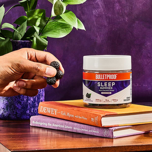 Bulletproof-防弹咖啡sleep褪黑素sugar-free黑莓助眠软糖 60粒