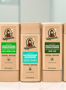 Dr. Squatch-荷荷巴油健康光泽椰子柑橘威士忌香男士洗发水护发素