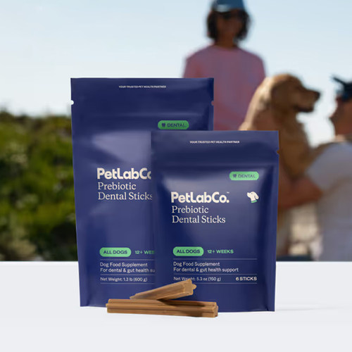 PetLabCo-去除牙菌斑牙垢清新口气促进肠道健康 狗狗益生元洁牙棒