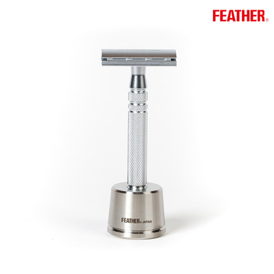 不锈钢双刃剃须刀底座feather