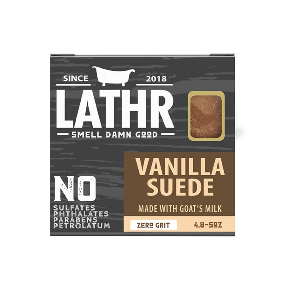 Lathr-Vanilla Suede Soap Bar蕴含滋养羊奶融合香草檀香呵护香皂