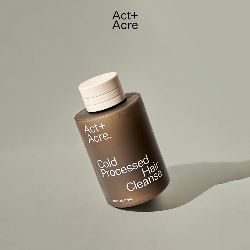 act acre-深层清洁舒缓头皮去屑补水预防毛躁无硫酸盐洗发水296ml