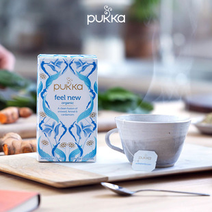 Pukka-普卡 Feel New 茴香豆蔻舒緩消化净化 焕新感觉花草茶20袋