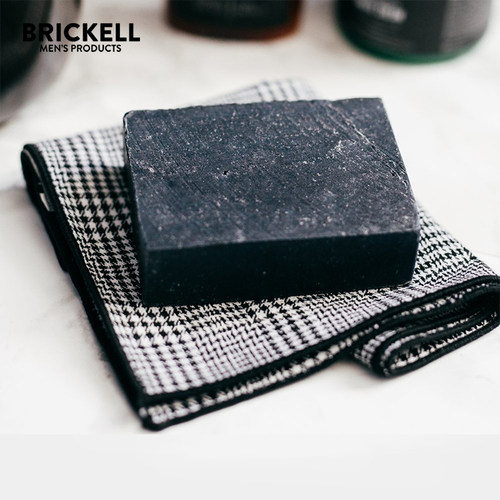 沐浴皂Brickell木炭香皂
