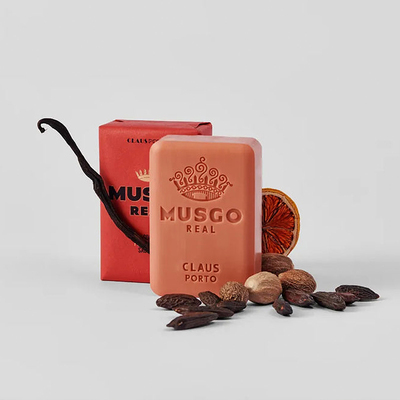 MusgoReal柑橘香料男士沐浴皂