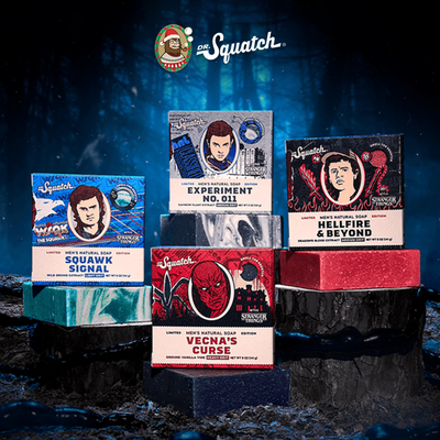 Dr. Squatch-Stranger Things怪奇物语 优质原料滋养肌肤沐浴皂