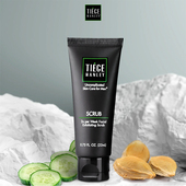 深层清洁毛孔排毒适合干皮敏感皮男士 Tiece Hanley 去角质洁面乳