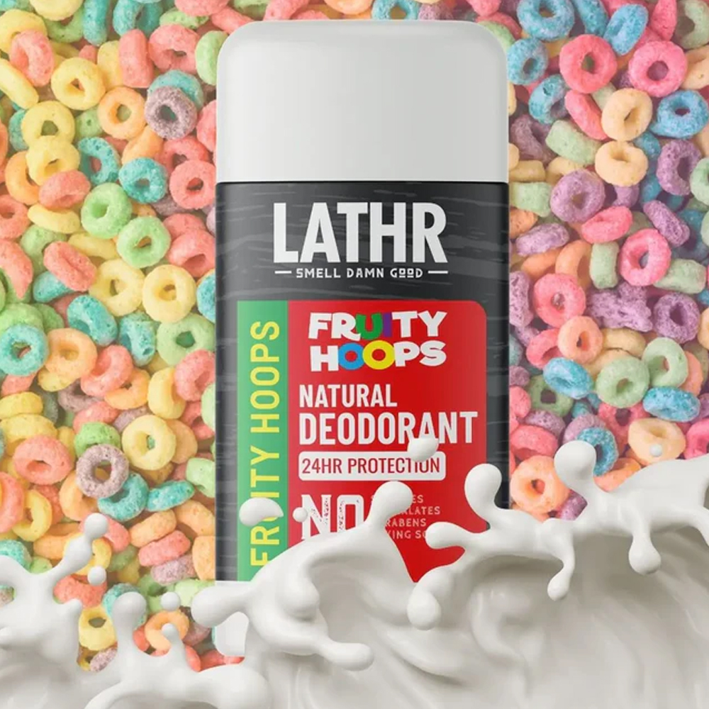 Lathr-Natural Deodorant Fruity Hoops浓郁的果香无铝呵护除臭棒