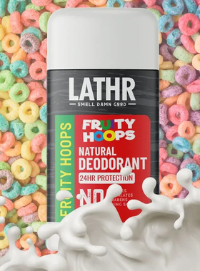 Lathr-Natural Deodorant Fruity Hoops浓郁的果香无铝呵护除臭棒