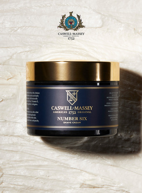 Caswell Massey-泡沫绵密顺滑软化保湿甘菊佛手柑男士剃须膏226g