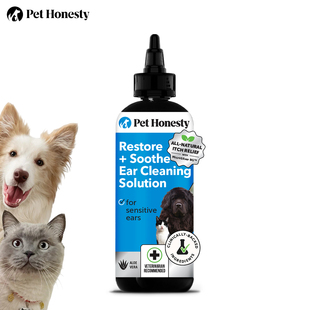 Pet Honesty-强效天然成分缓解瘙痒刺激疼痛 修复宠物耳部清洁剂