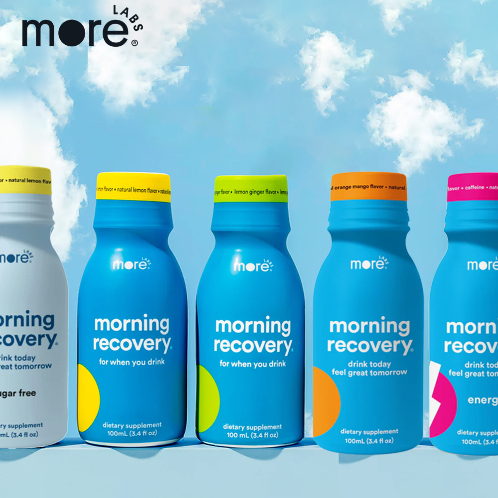 More Labs-补水和营养呵护身体缓解酒后不适症状解酒电解质饮料