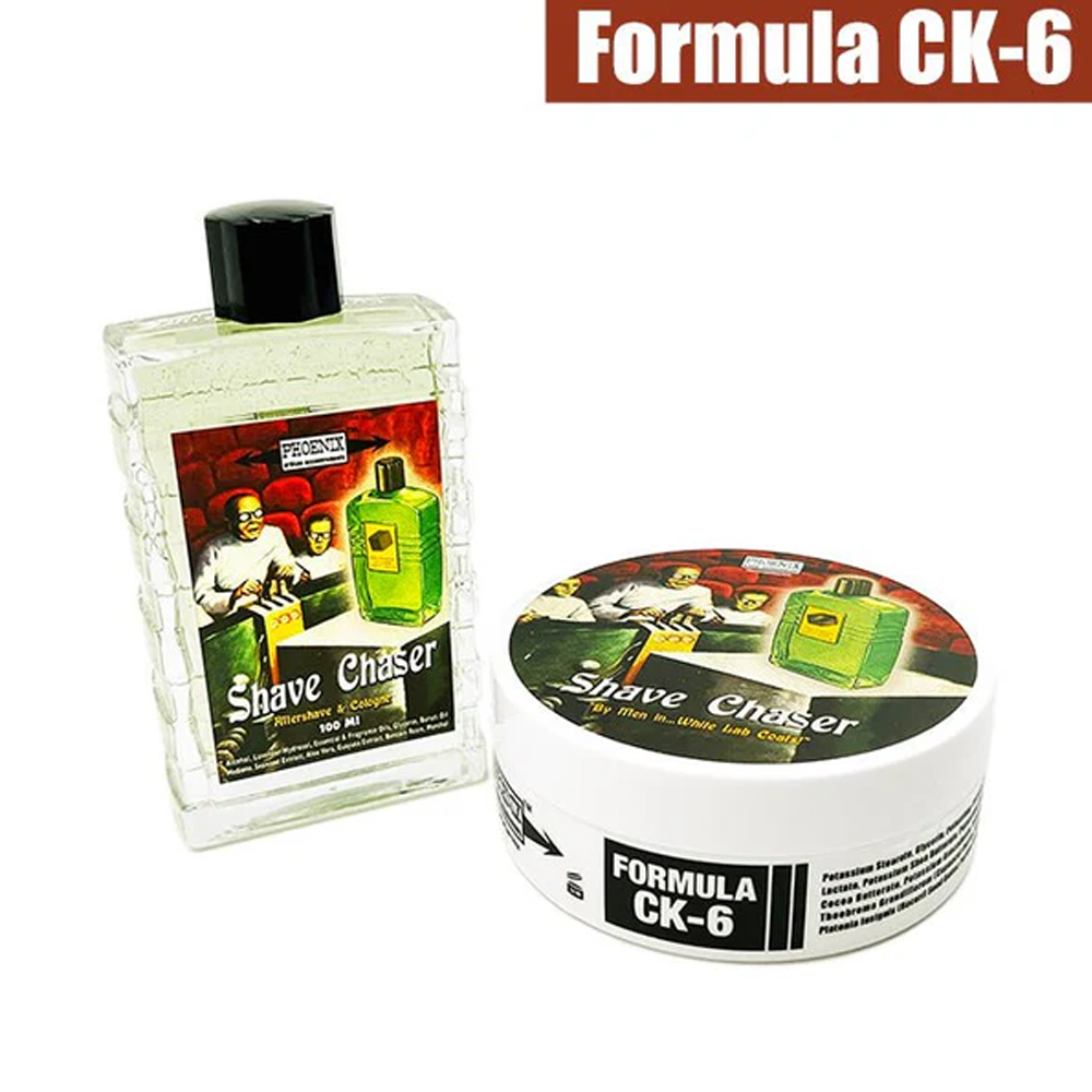 Phoenix-Shave Chaser柑橘佛手柑薄荷醇怀旧经典香氛剃须皂须后水