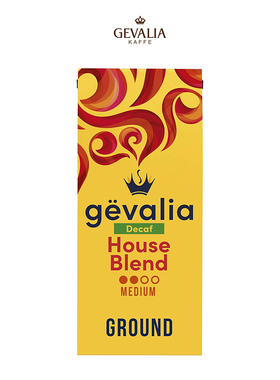 Gevalia-耶瓦利亚 House Blend 优选综合无咖啡因 中度咖啡粉340g