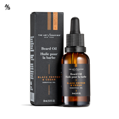 雪松木质香男士胡须油剃须艺术