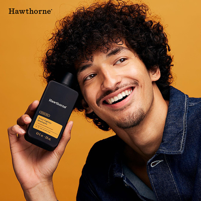 无泡沫针对卷发男士洗发水